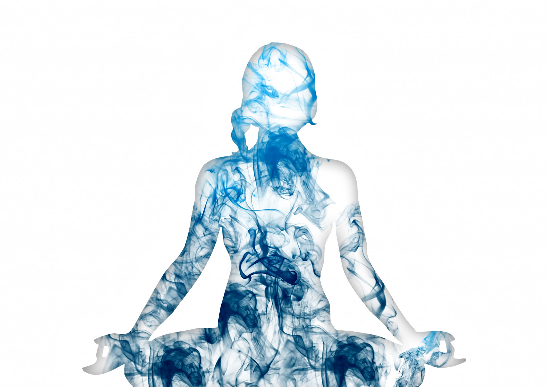 氣功の瞑想イメージ